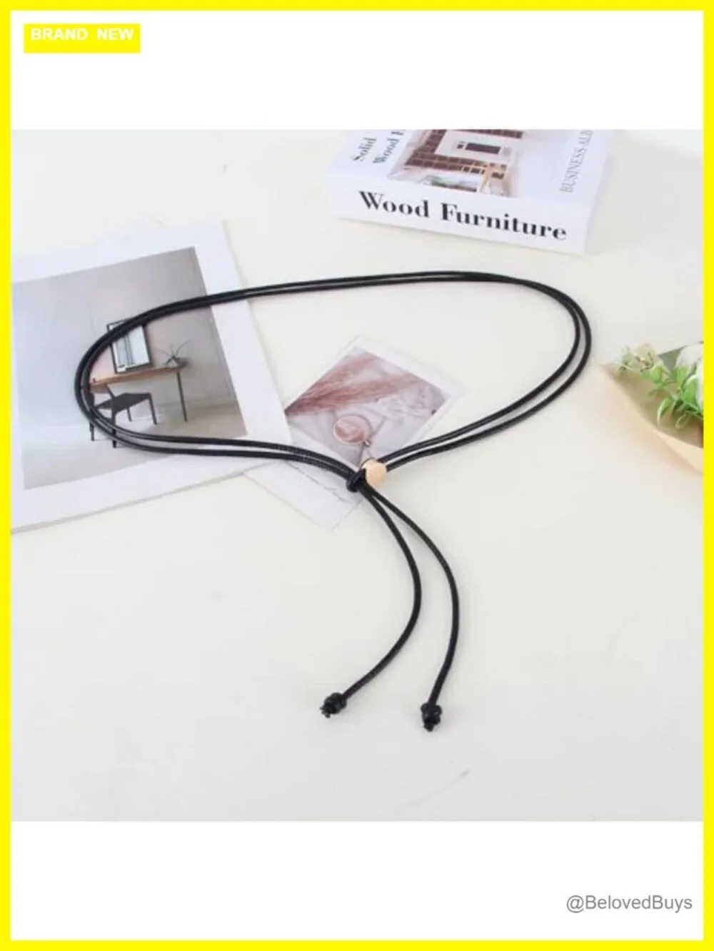 Faux Leather Rope Tie Belt for Women Thin Adjustable Renaissance Waist Belt